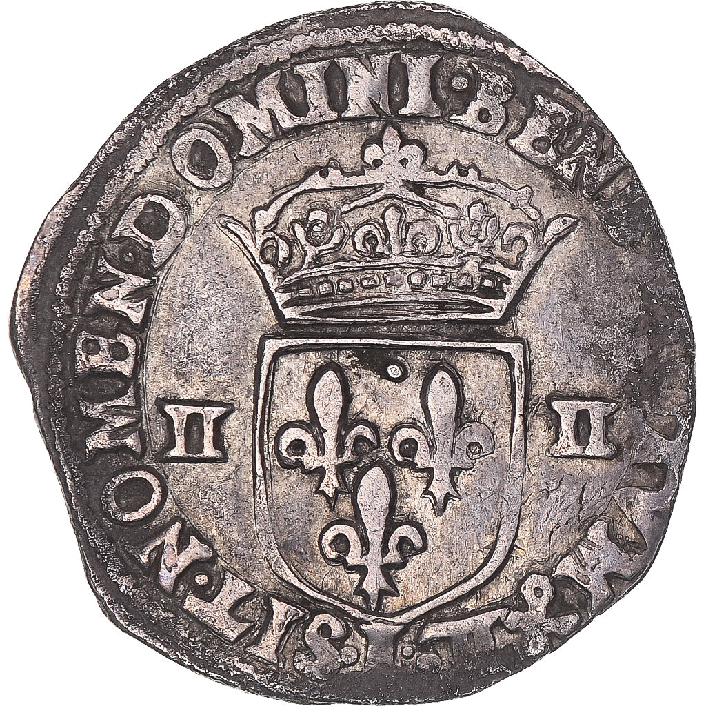 Moneta, Francia, Louis XIII, 1/4 Ecu à la croix fleurdelisée, 1611, Bayonne