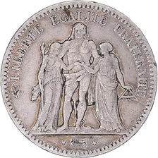 Coin, France, Hercule, 5 Francs, 1849, Paris, VF(30-35), Silver, KM:756.1