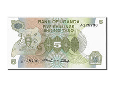 Banknote, Uganda, 5 Shillings, 1982, UNC(65-70)