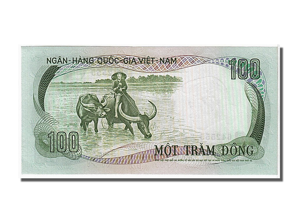 Banknote, South Viet Nam, 100 Dông, 1972, UNC(65-70)