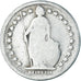 Coin, Switzerland, 1/2 Franc, 1898, Bern, F(12-15), Silver, KM:23
