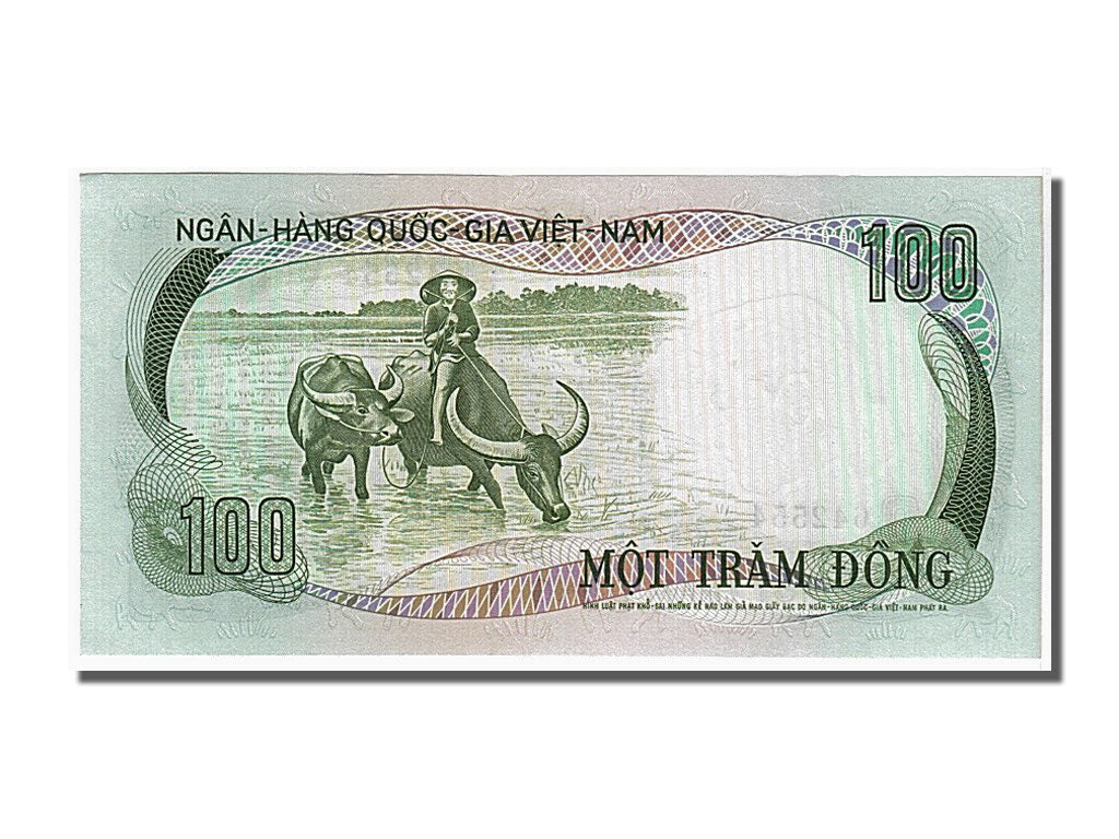 Banknote, South Viet Nam, 100 Dông, 1972, UNC(65-70)
