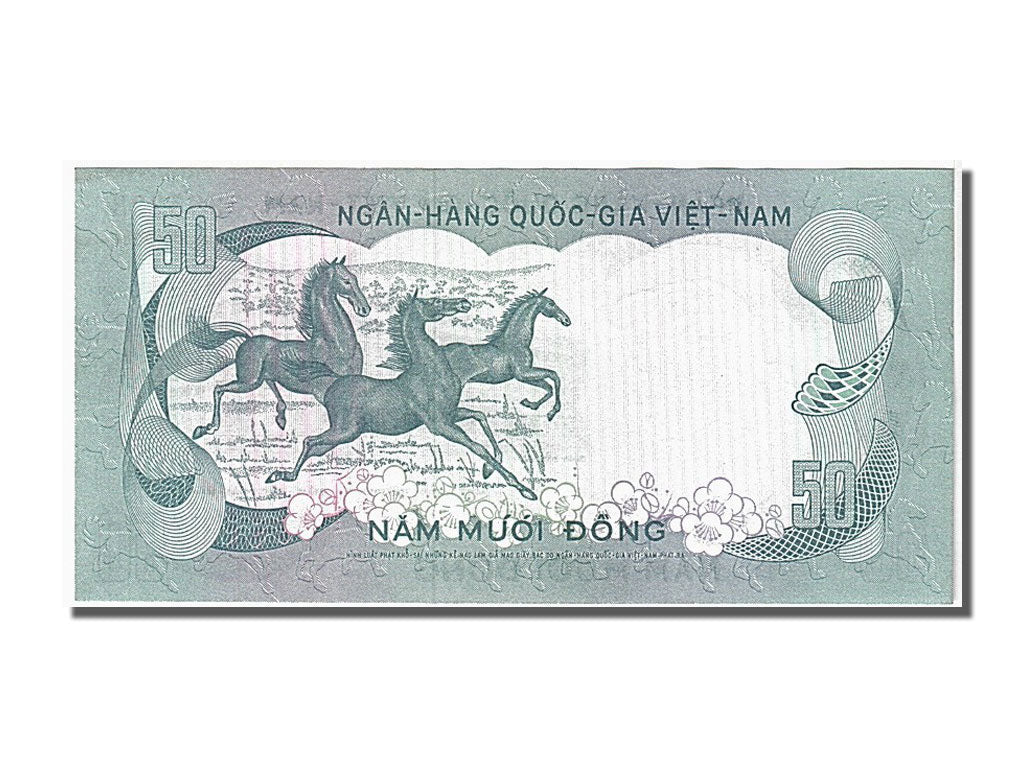 Banknote, South Viet Nam, 50 D<ox>ng, 1972, UNC(65-70)