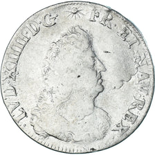 Moneta, Francja, Louis XIV, 1/2 Ecu de Flandre aux palmes, 1694, Lille