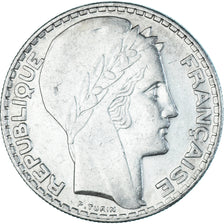 Coin, France, Turin, 20 Francs, 1933, Paris, Rameaux longs, AU(50-53), Silver