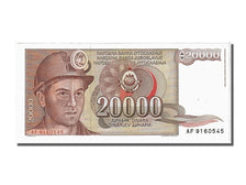 Banconote, Iugoslavia, 20,000 Dinara, 1987, 1987-05-01, FDS