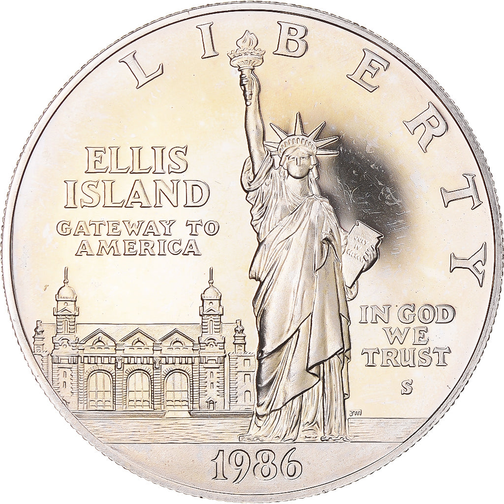 Estados Unidos da América, Dollar, Statue de la Liberté, 1986, U.S. Mint
