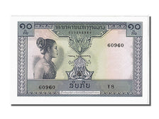 Geldschein, Lao, 10 Kip, 1962, UNZ