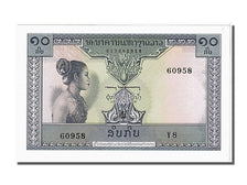 Banknote, Lao, 10 Kip, 1962, UNC(65-70)