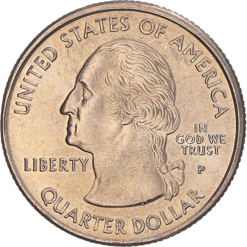 Coin, United States, Connecticut, Quarter, 1999, U.S. Mint, Philadelphia