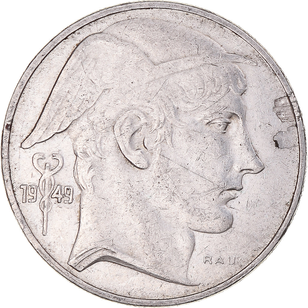 Moneda, Bélgica, Régence Prince Charles, 20 Francs, 20 Frank, 1949, Brussels