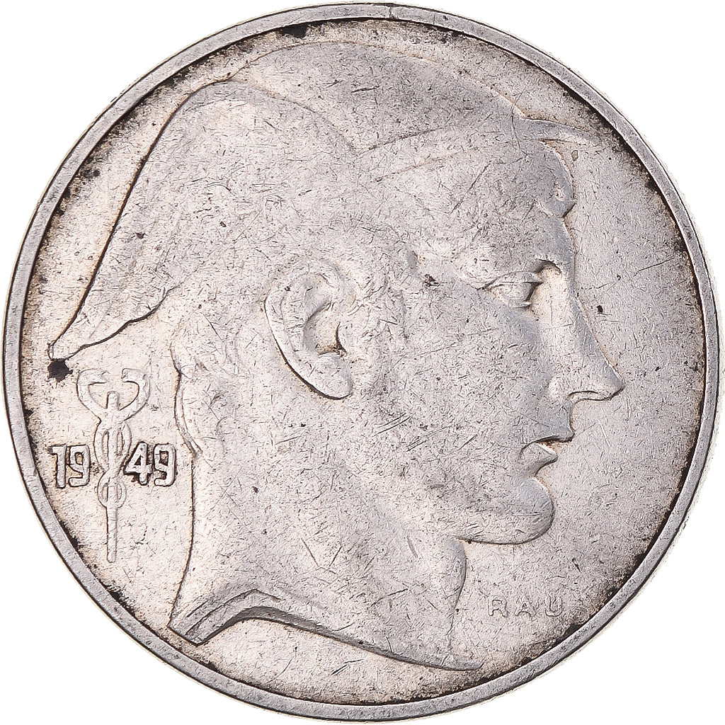 Moneda, Bélgica, Régence Prince Charles, 20 Francs, 20 Frank, 1949, Brussels