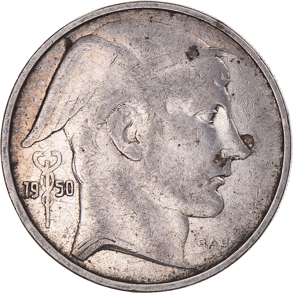 Coin, Belgium, Régence Prince Charles, 20 Francs, 20 Frank, 1950, Brussels