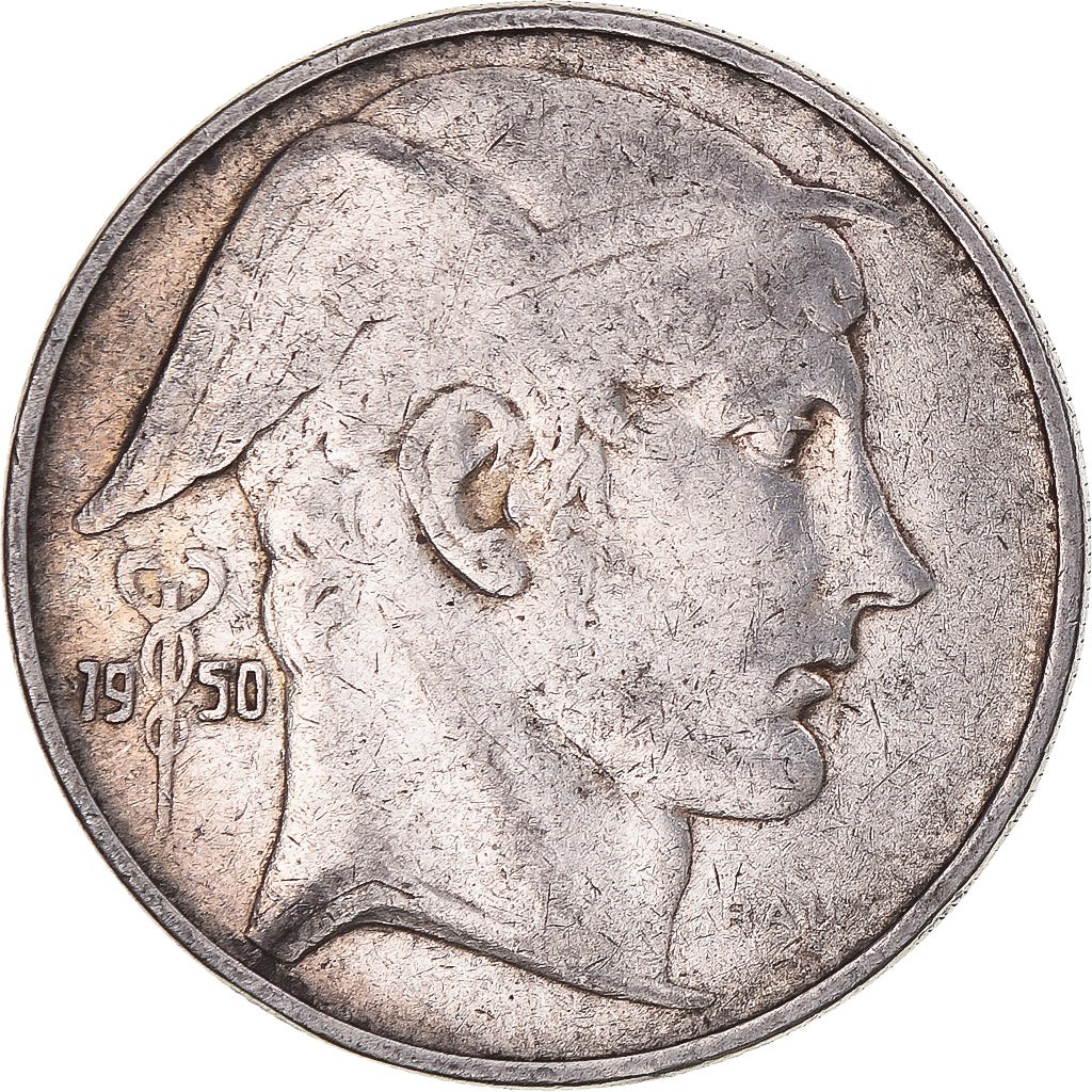 Monnaie, Belgique, Régence Prince Charles, 20 Francs, 20 Frank, 1950