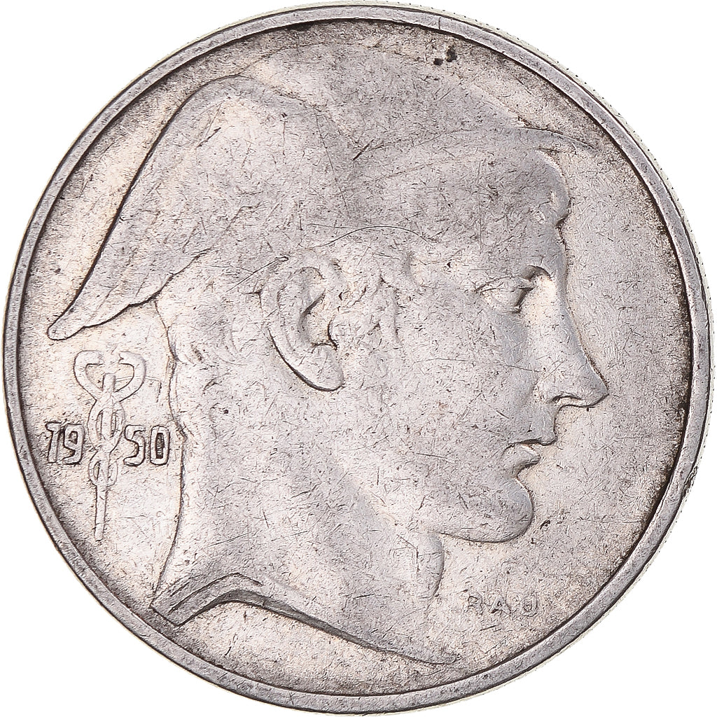 Monnaie, Belgique, Régence Prince Charles, 20 Francs, 20 Frank, 1950