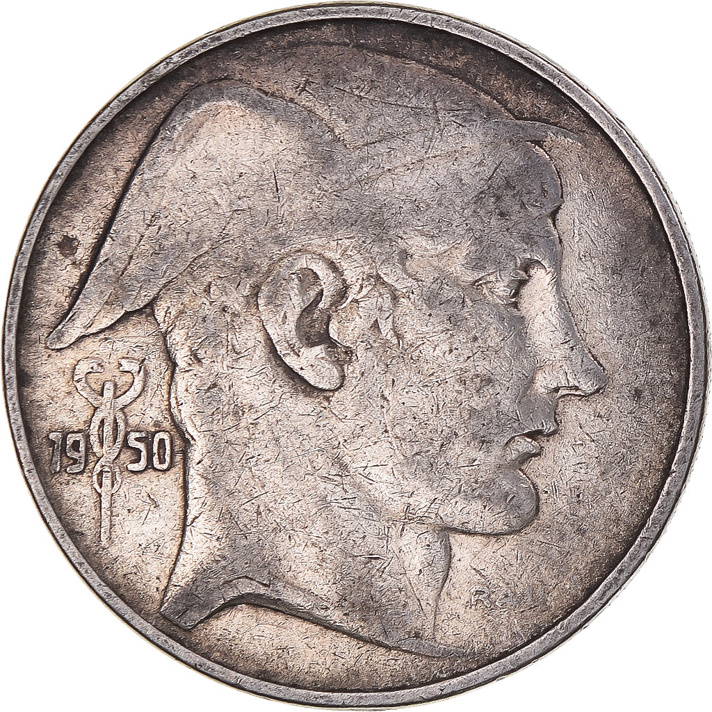 Coin, Belgium, Régence Prince Charles, 20 Francs, 20 Frank, 1950, Brussels