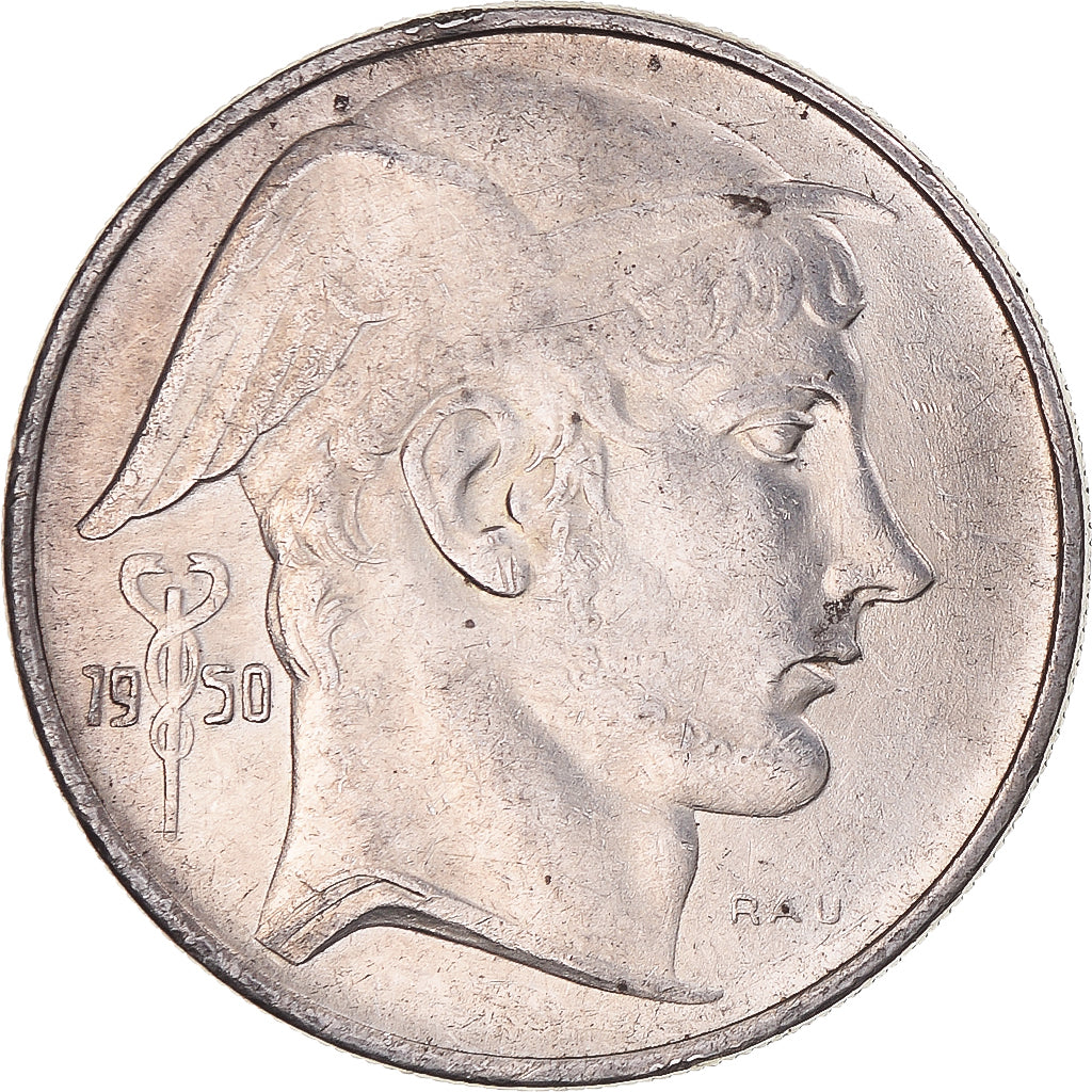 Coin, Belgium, Régence Prince Charles, 20 Francs, 20 Frank, 1950, Brussels