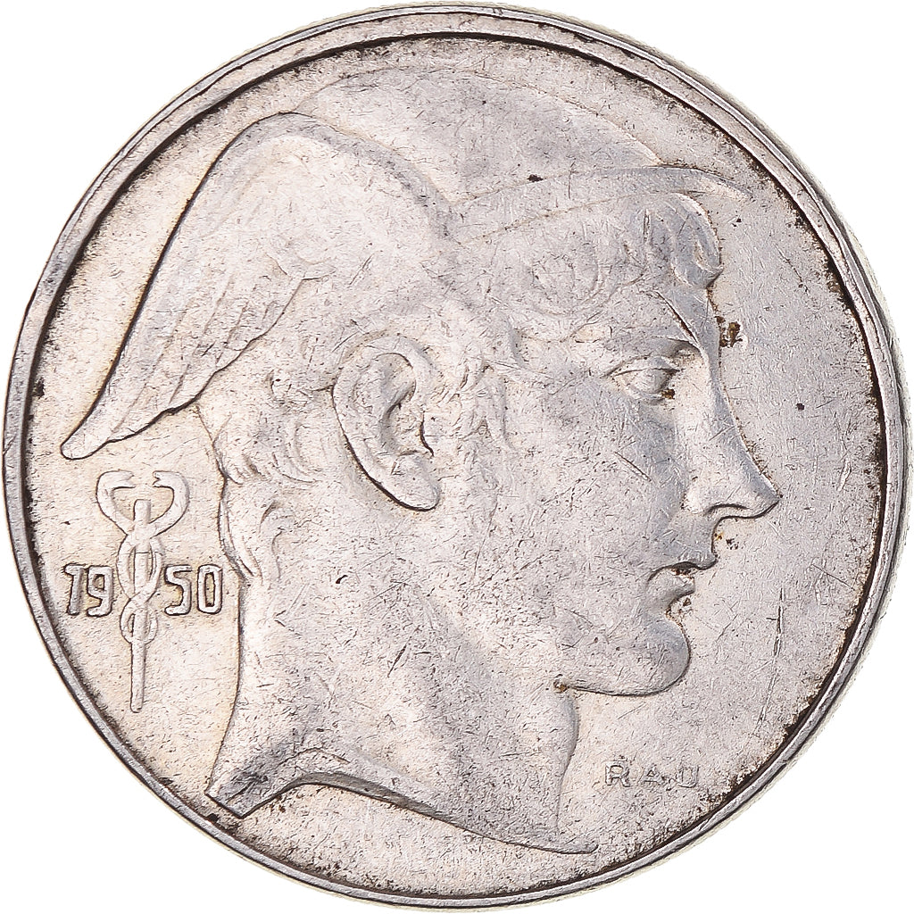 Moneta, Belgio, Régence Prince Charles, 20 Francs, 20 Frank, 1950, Brussels
