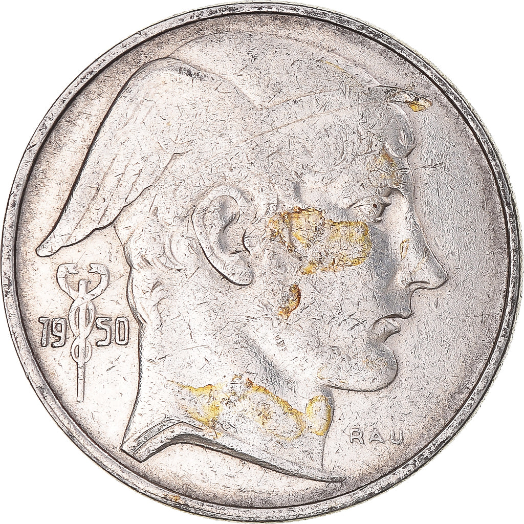Monnaie, Belgique, Régence Prince Charles, 20 Francs, 20 Frank, 1950