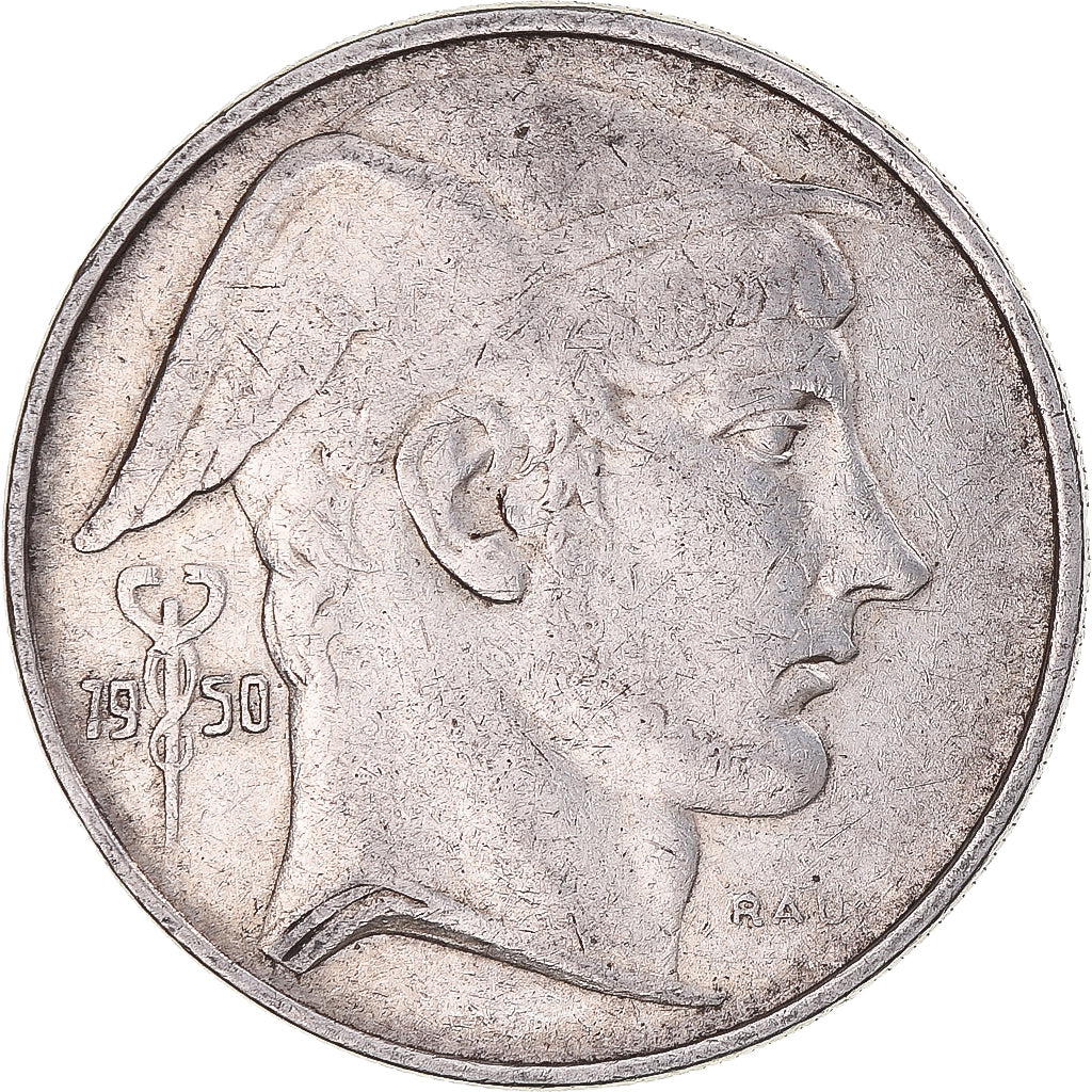 Monnaie, Belgique, Régence Prince Charles, 20 Francs, 20 Frank, 1950