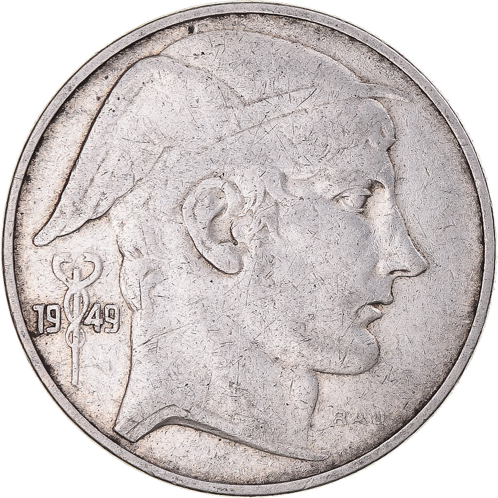 Monnaie, Belgique, Régence Prince Charles, 20 Francs, 20 Frank, 1949
