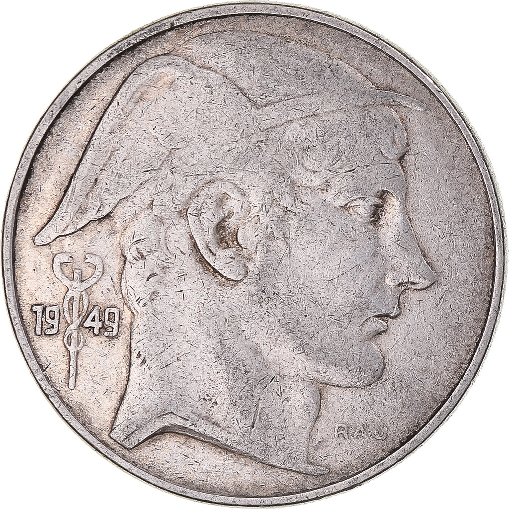 Monnaie, Belgique, Régence Prince Charles, 20 Francs, 20 Frank, 1949