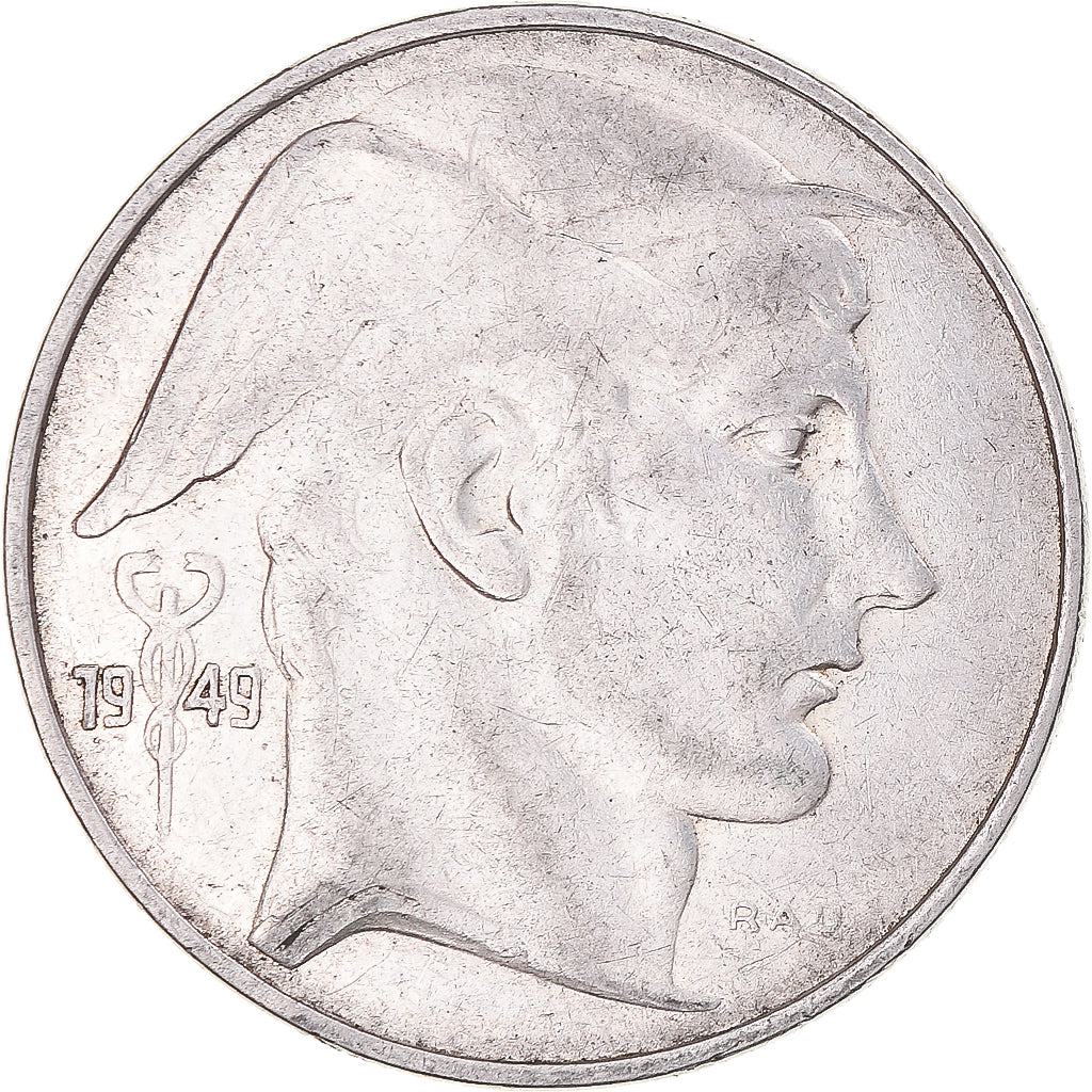 Monnaie, Belgique, Régence Prince Charles, 20 Francs, 20 Frank, 1949