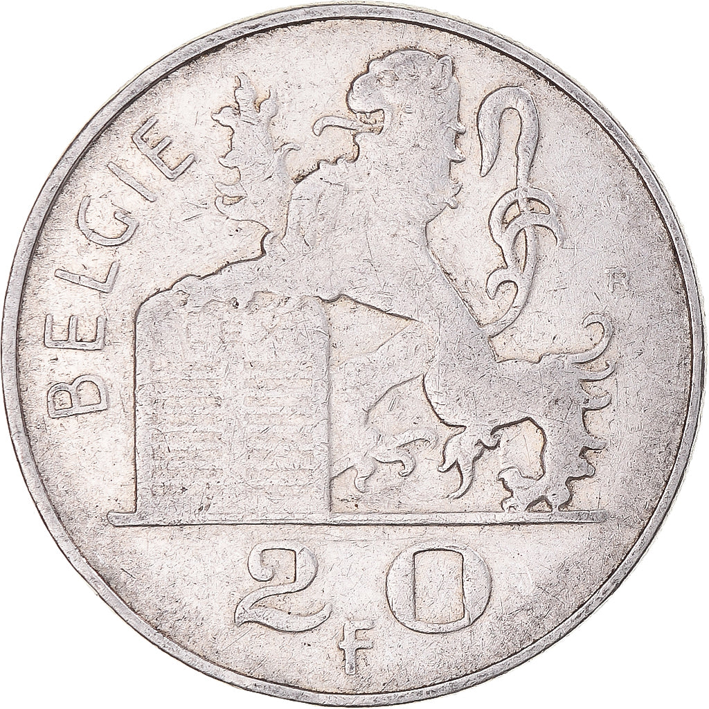 Münze, Belgien, Régence Prince Charles, 20 Francs, 20 Frank, 1949, Brussels