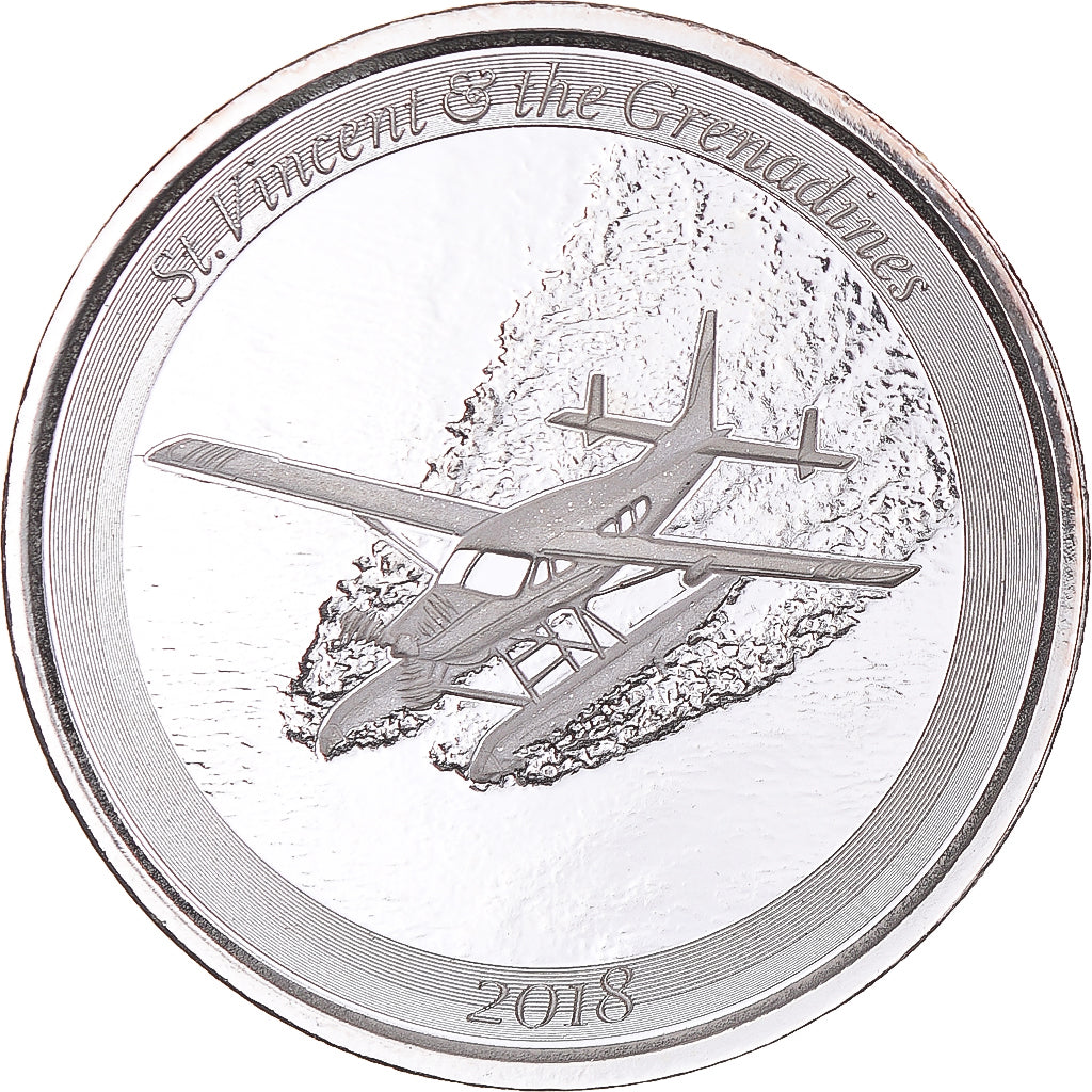Moneta, Stati dei Caraibi Orientali, Elizabeth II, 2 Dollars, 2018, Proof, FDC