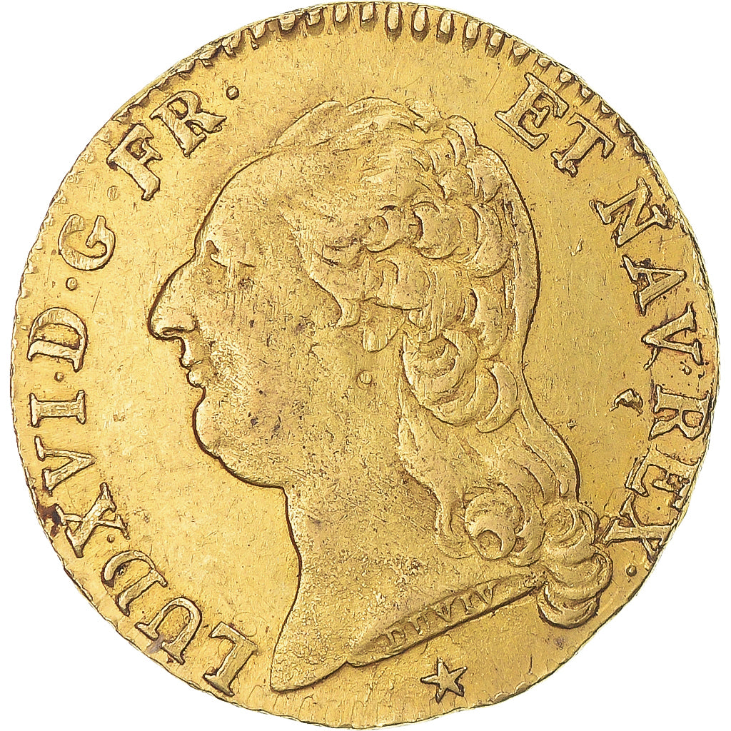 France, Louis XVI, Louis d'or à la tête nue, 1788, Lille, Or, TTB, Gadoury:361