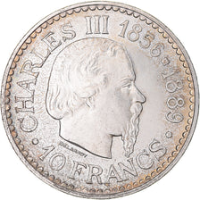 Münze, Monaco, Rainier III, 10 Francs, 1966, VZ, Silber, KM:146, Gadoury:MC155