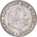 Coin, Netherlands, Juliana, Gulden, 1956, EF(40-45), Silver, KM:184