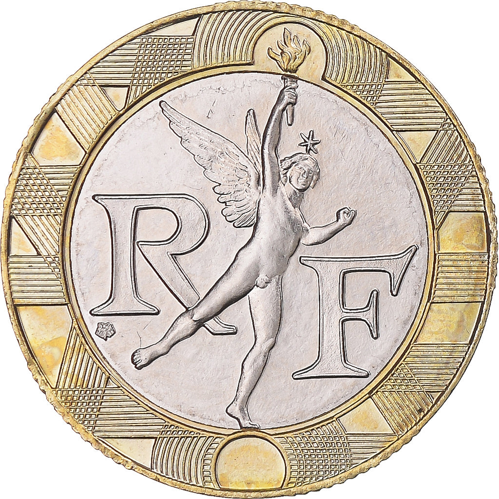 Münze, Frankreich, Génie, 10 Francs, 1993, Frappe médaille, STGL
