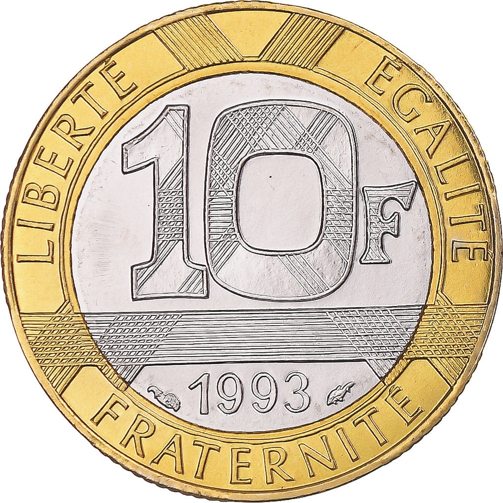 Münze, Frankreich, Génie, 10 Francs, 1993, Frappe médaille, STGL