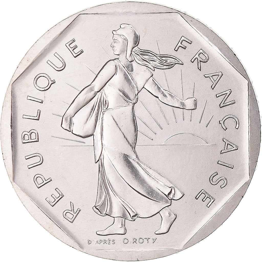 Coin, France, Semeuse, 2 Francs, 1979, Paris, MS(65-70), Nickel, KM:942.1