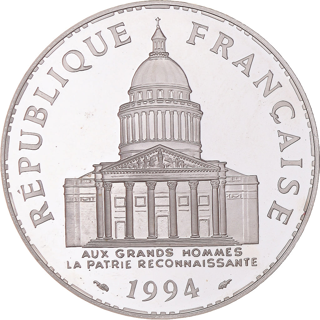 Monnaie, France, Panthéon, 100 Francs, 1994, Paris, FDC, Argent, Gadoury:898a