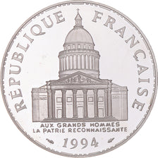 Moeda, França, Panthéon, 100 Francs, 1994, Paris, MS(65-70), Prata, KM:951.1