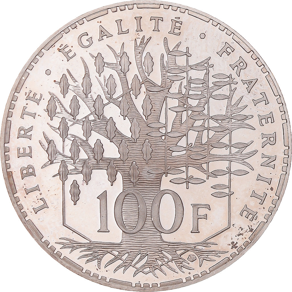 Monnaie, France, Panthéon, 100 Francs, 1992, Paris, FDC, Argent, Gadoury:898a
