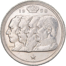 Coin, Belgium, Régence Prince Charles, 100 Francs, 100 Frank, 1950, AU(50-53)