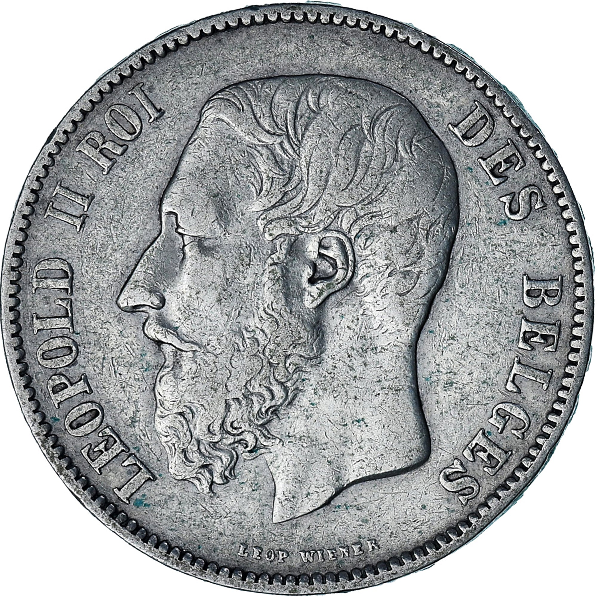 Monnaie, Belgique, Leopold II, 5 Francs, 5 Frank, 1873, TB+, Argent, KM:24