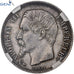 Francia, Napoleon III, Franc, 1859, Paris, Argento, GENI, UNC, Gadoury:460