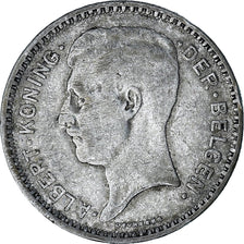 Coin, Belgium, Albert I, 20 Francs, 20 Frank, 1934, EF(40-45), Silver, KM:104.1