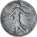 Coin, France, Semeuse, Franc, 1912, Paris, VF(20-25), Silver, KM:844.1