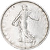 Coin, France, Semeuse, 5 Francs, 1967, Paris, AU(50-53), Silver, KM:926