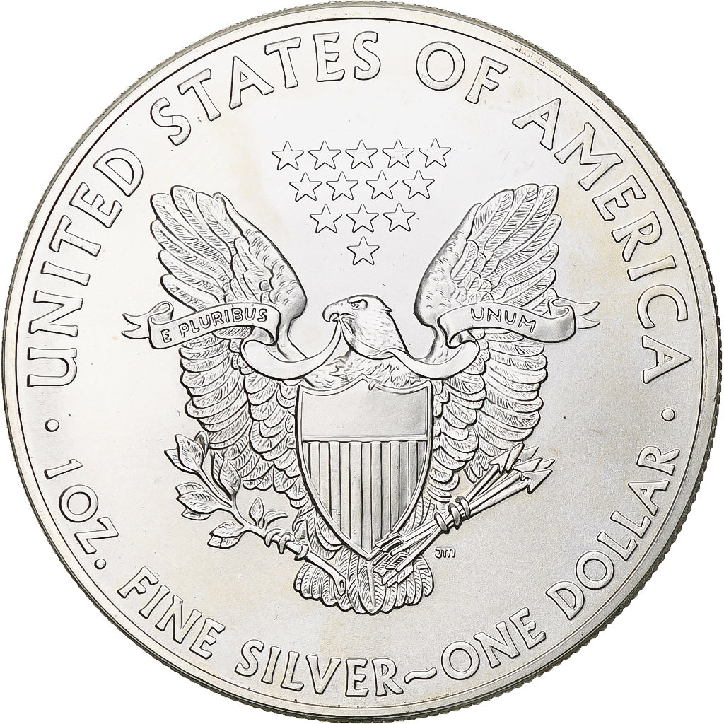 United States, 1 Dollar, 1 Oz, 2014, Philadelphia, Silver, MS(63), KM:273