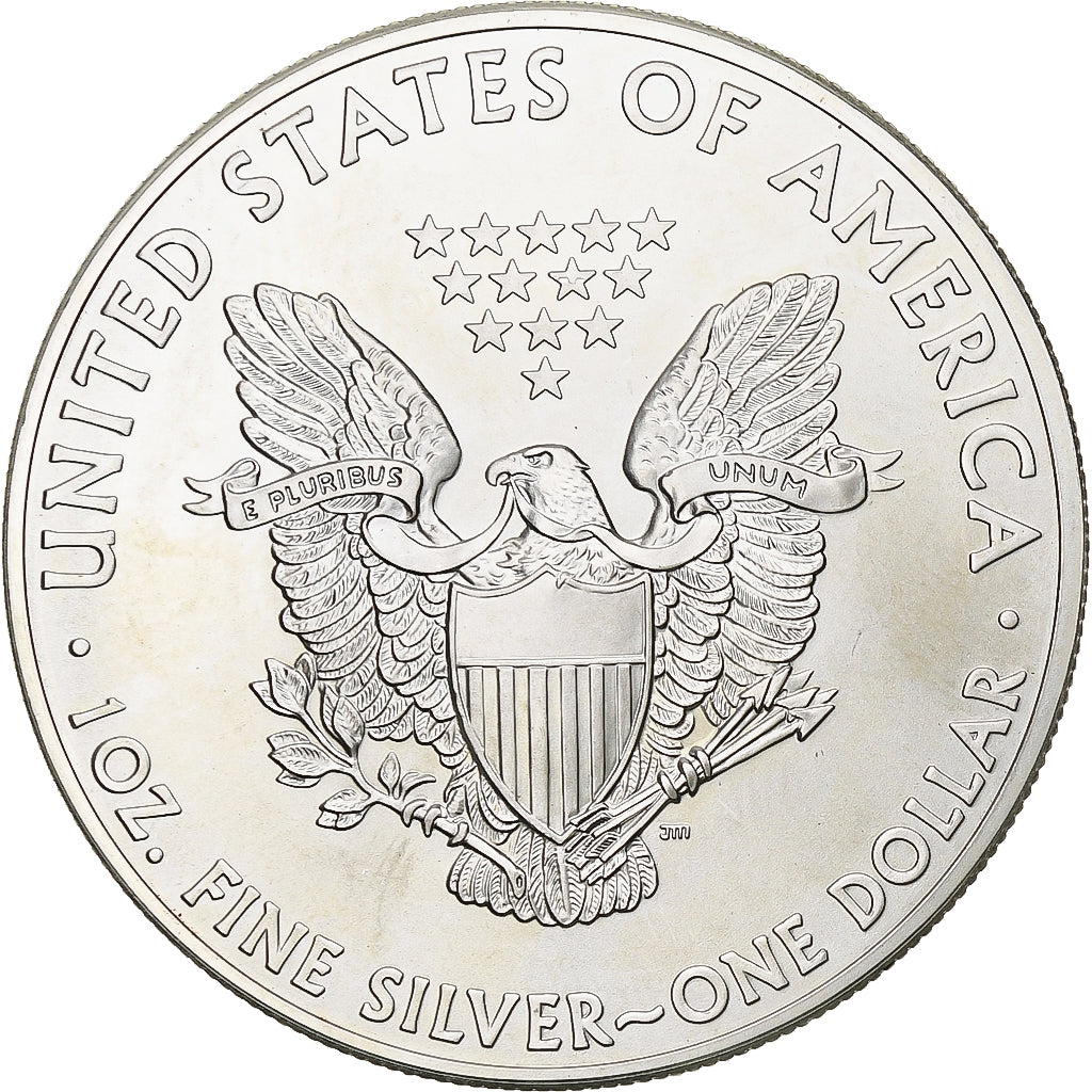 United States, 1 Dollar, 1 Oz, 2014, Philadelphia, Silver, MS(63), KM:273