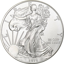 États-Unis, 1 Dollar, 1 Oz, 2014, Philadelphie, Argent, SPL, KM:273