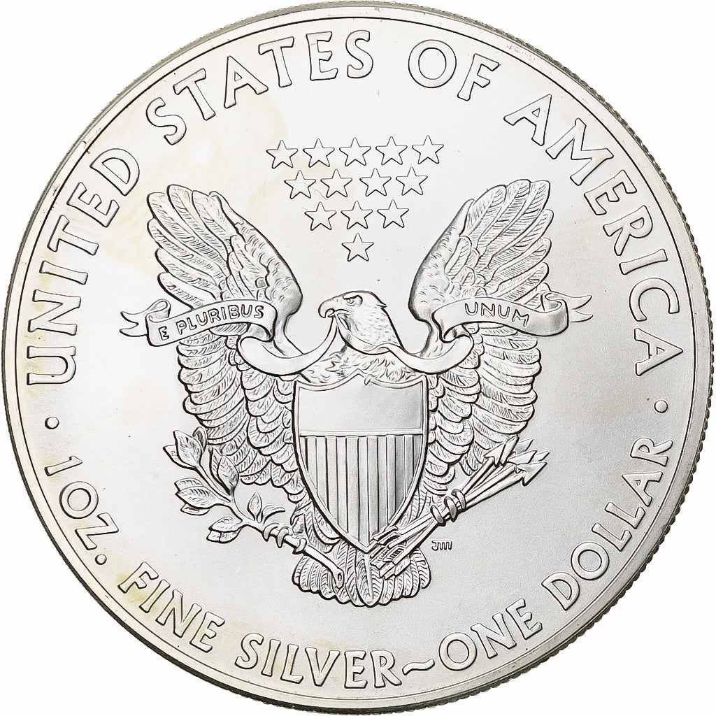 United States, 1 Dollar, 1 Oz, 2014, Philadelphia, Silver, MS(63), KM:273