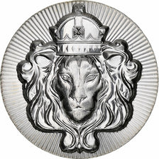 Great Britain, 3.215 Troy Oz, Silver Lion, Scottsdale, Silver, MS(65-70)