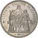 France, 5 Francs, Hercule, 1875, Paris, Silver, AU(50-53), Gadoury:745a